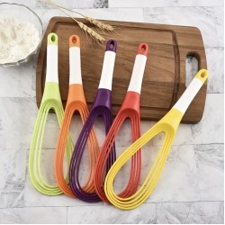 Silikon Saplı 2 işlevli Çırpıcı (Balon Ve Düz)