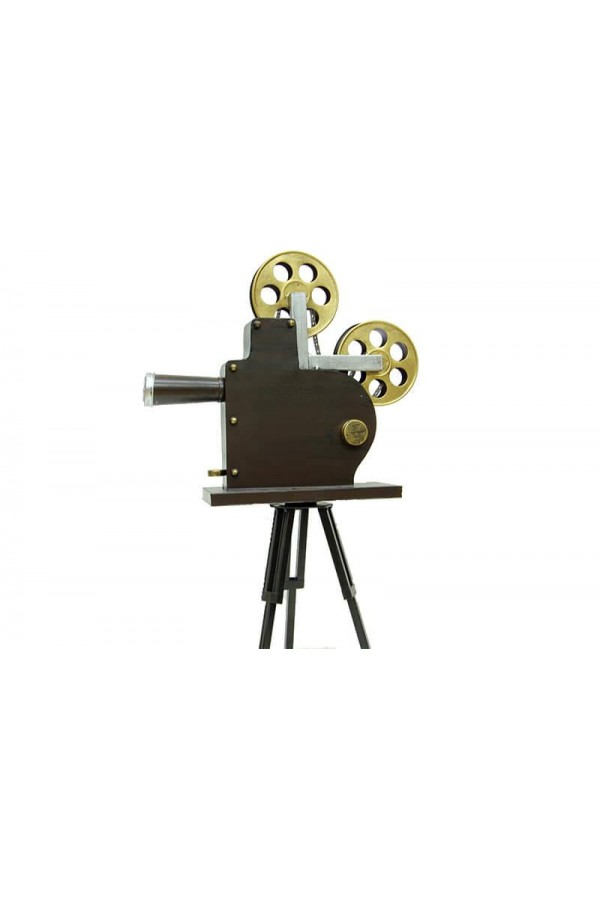 Sinemaskop Kamera Tripodlu Model Vintage Dekoratif Hediyelik