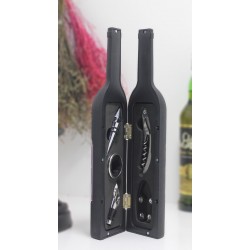 Şişe Tirbuşon Seti Büyük Siyah Şişe Tirbuşon Seti Büyük Siyah