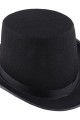 Siyah Keçe Sihirbaz Fötr Şapka 12 cm