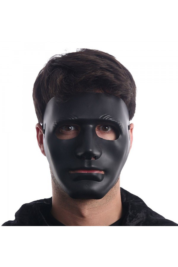 Siyah Renk Dans Maskesi 18x19 cm