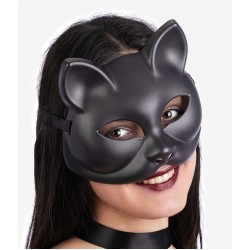 Siyah Renk Lüks Kedi Maskesi 12x13 cm Siyah Renk Lüks Kedi Maskesi 12x13 cm