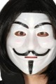 Siyah Renk Takma Kısa Saç V For Vendetta Maskesi Anonymous Maskesi Siyah Renk Takma Kısa Saç V For Vendetta Maskesi Anonymous Maskesi