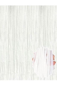 Soft Beyaz Renk Duvar ve Kapı Perdesi İthal 100x200 cm