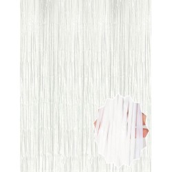 Soft Beyaz Renk Duvar ve Kapı Perdesi İthal 100x200 cm