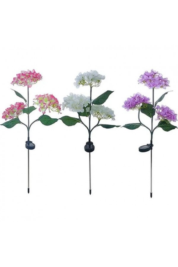 Solar Güneş Enerjili Kazıklı Çiçek LED Lamba S-26