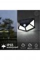 Solar Hareket Sensörlü Duvar Lambası 100 Led