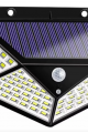 Solar Hareket Sensörlü Duvar Lambası 100 Led