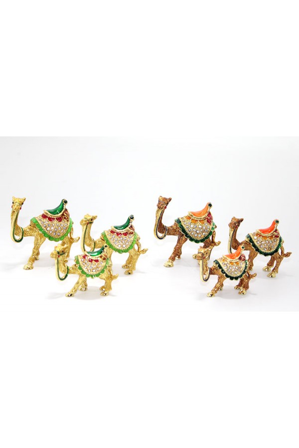 Taşlı 3'Lü Deve Figürü