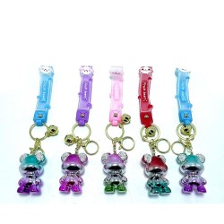 Taşlı Ayıcık Silikon Anahtarlık Taşlı Ayıcık Silikon Anahtarlık