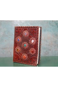 Taşlı Deri Defter