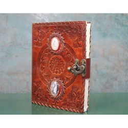 Taşlı Deri Defter