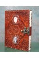 Taşlı Deri Defter