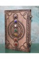 Taşlı Deri Defter