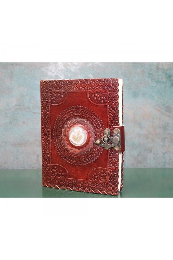 Taşlı Deri Defter