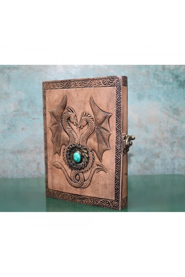 Taşlı Deri Defter