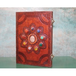 Taşlı Deri Defter Taşlı Deri Defter