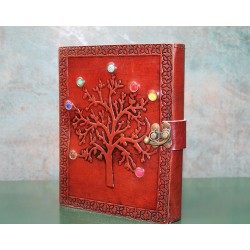 Taşlı Deri Defter Taşlı Deri Defter