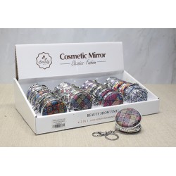 Taşlı El Aynası Anahtarlık