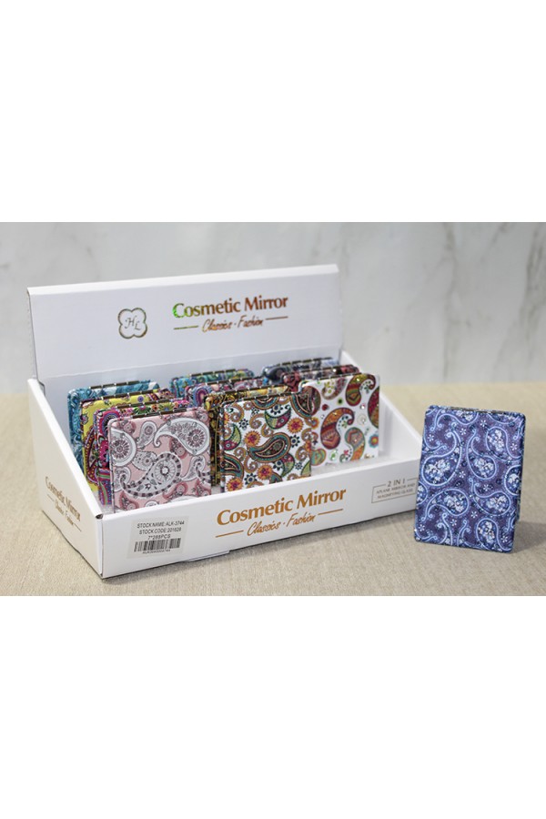 Taşlı El Aynası Dikdörtgen İnce