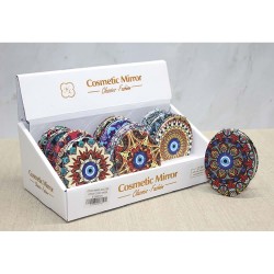 Taşlı El Aynası Oval İnce Taşlı El Aynası Oval İnce