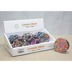 Taşlı El Aynası Yuvarlak İnce Taşlı El Aynası Yuvarlak İnce