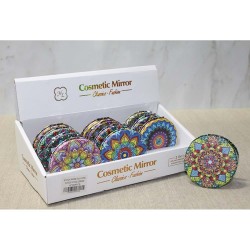 Taşlı El Aynası Yuvarlak İnce Taşlı El Aynası Yuvarlak İnce