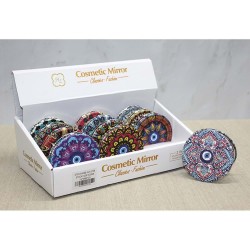 Taşlı El Aynası Yuvarlak İnce Taşlı El Aynası Yuvarlak İnce