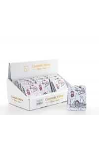 Taşlı İstanbul Tasarımı El Aynası İnce