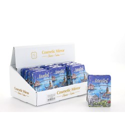 Taşlı İstanbul Tasarımı El Aynası İnce Taşlı İstanbul Tasarımı El Aynası İnce