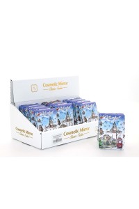 Taşlı İstanbul Tasarımı El Aynası Kalın