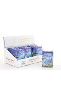 Taşlı İstanbul Tasarımı El Aynası Kalın