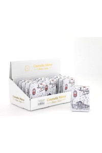 Taşlı İstanbul Tasarımı El Aynası Kalın