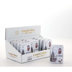 Taşlı İstanbul Tasarımı El Aynası Kalın Taşlı İstanbul Tasarımı El Aynası Kalın