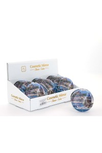 Taşlı İstanbul Tasarımı El Aynası Kalın