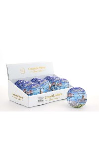 Taşlı İstanbul Tasarımı El Aynası Kalın