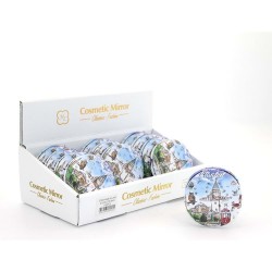 Taşlı İstanbul Tasarımı El Aynası Kalın Taşlı İstanbul Tasarımı El Aynası Kalın