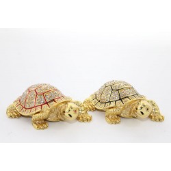 Taşlı Kaplumbağa Figürü