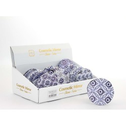 Taşlı Nazar Boncuklu El Aynası İnce Taşlı Nazar Boncuklu El Aynası İnce