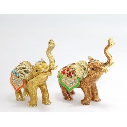 Taşlı Tekli Fil Figürü Taşlı Tekli Fil Figürü