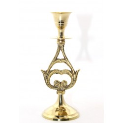 Tekli Pirinç Şamdan Tekli Pirinç Şamdan