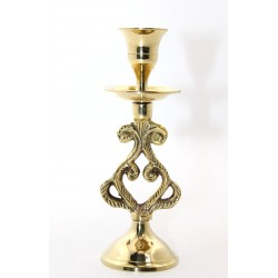 Tekli Pirinç Şamdan Tekli Pirinç Şamdan