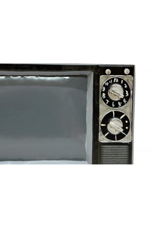 Televizyon Siyah Vintage Dekoratif Hediyelik