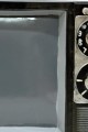 Televizyon Siyah Vintage Dekoratif Hediyelik