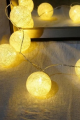 Top Led Oda Süsleme Işıklı Top Aydınlatma 1,5 Metre