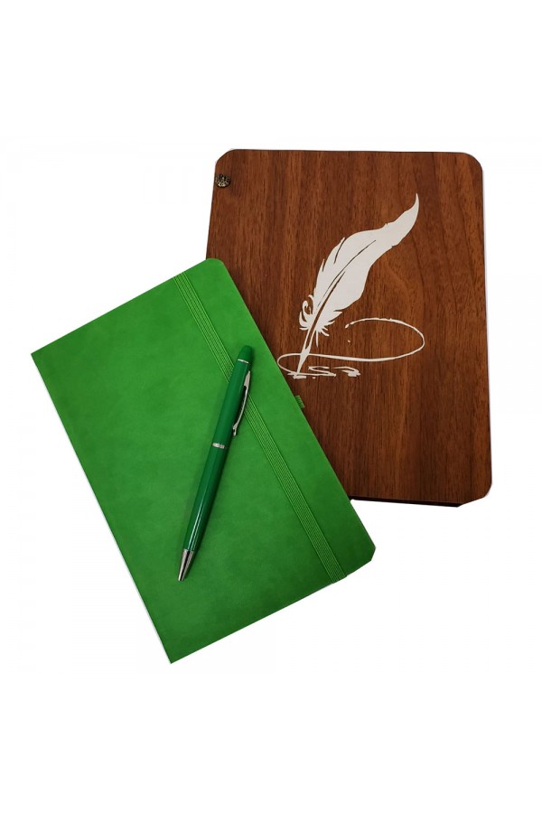 Ahşap Kutulu Hediyelik Set