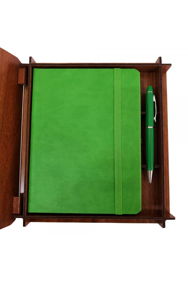 Ahşap Kutulu Hediyelik Set