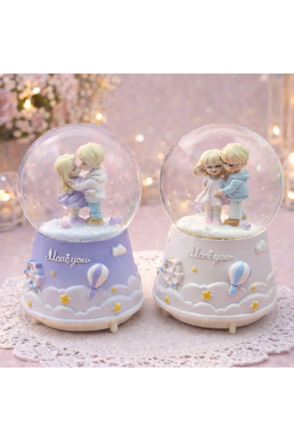 Büyük Boy Pilli Kar Küresi