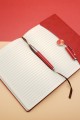 Çizgili Defter Ve Metal Kalem Seti