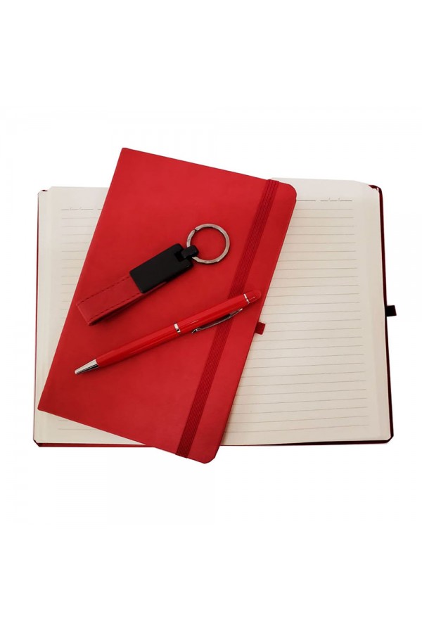 Defter Kalem ve Anahtarlık Set